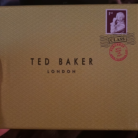 Ted Baker Given Leather Card Holder navy new - Picture 4 of 4